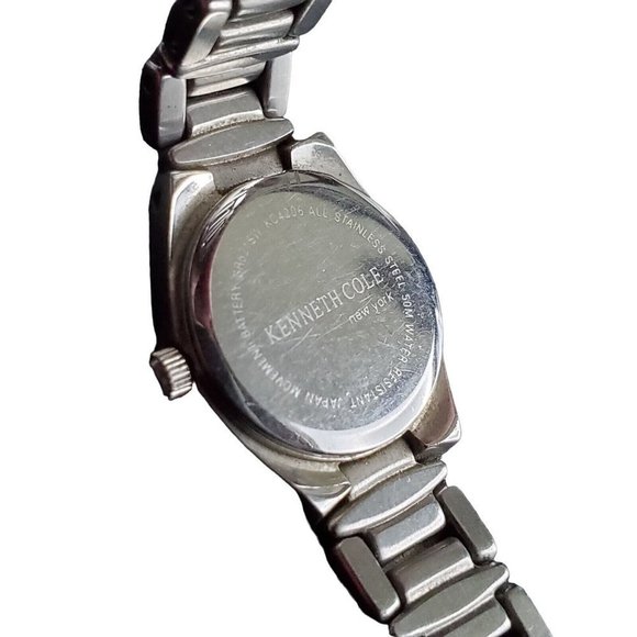 KENNETH Cole New York Ladies Stainless Steel Crystal Women's Watch Lot of 2 - Picture 7 of 9